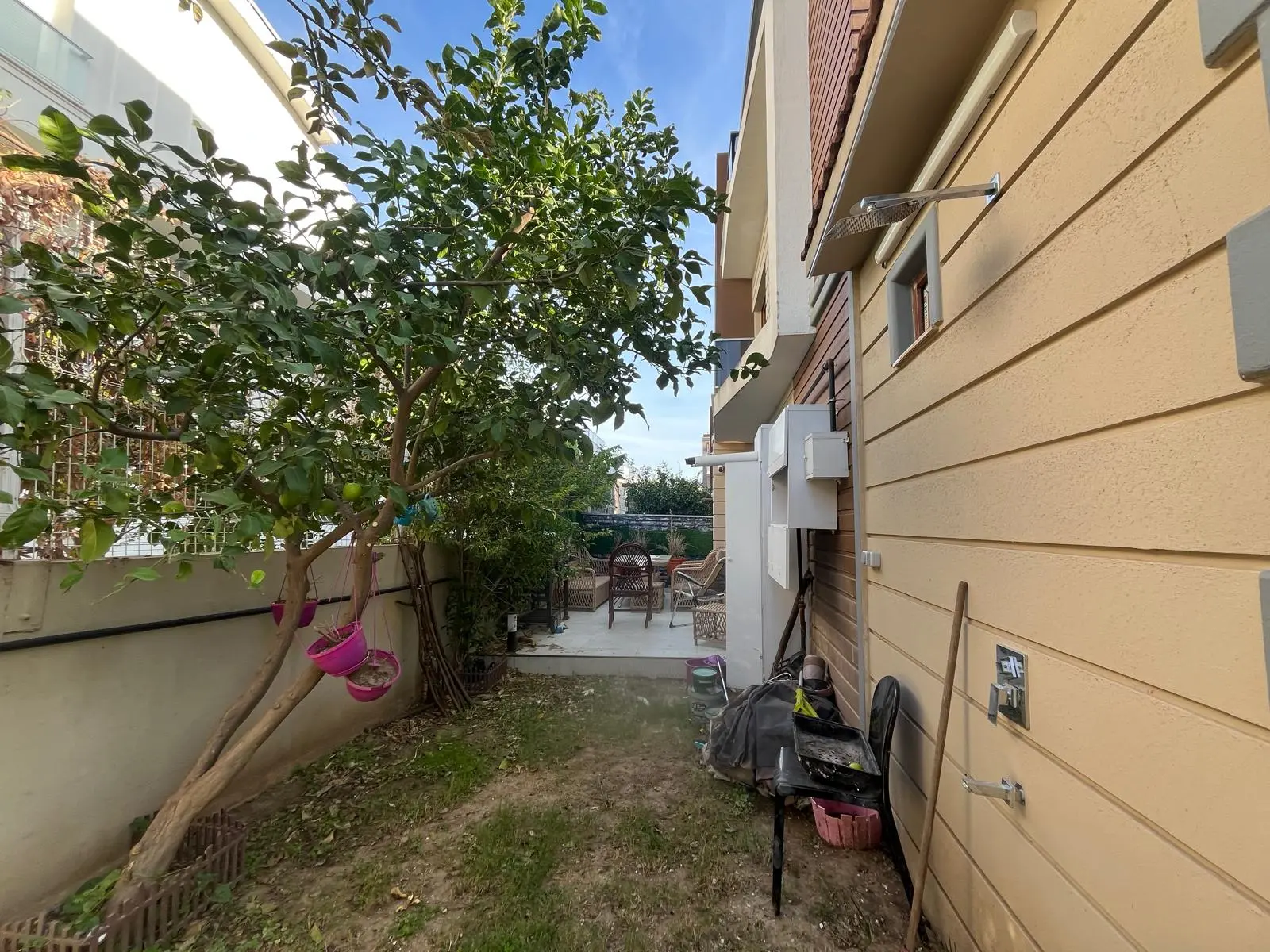 Garden area